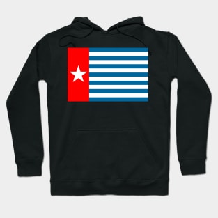 The Morning Star flag of West Papua Hoodie